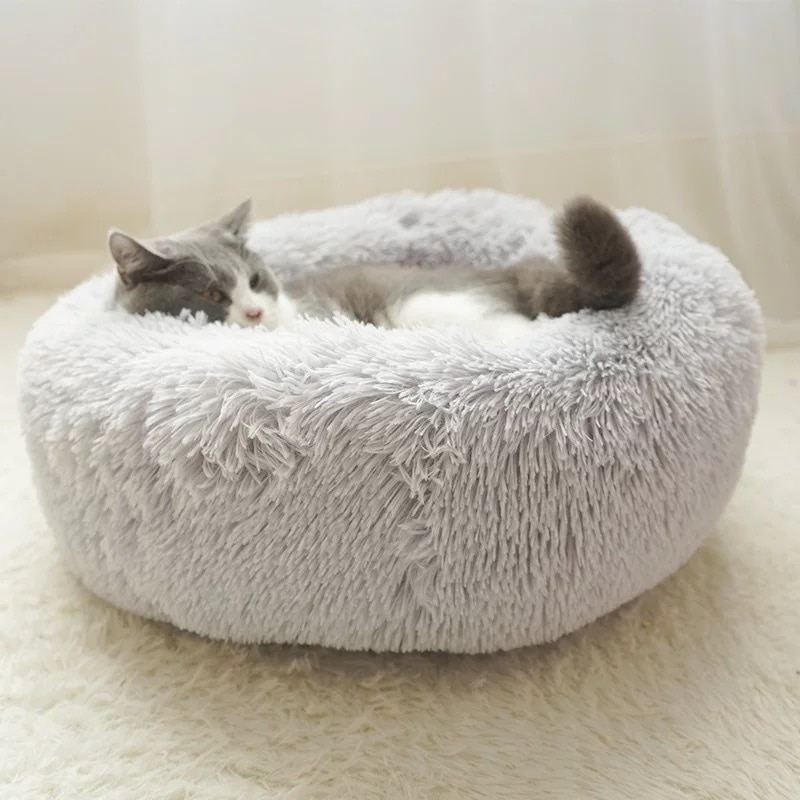 Long Plush Super Soft Dog Bed