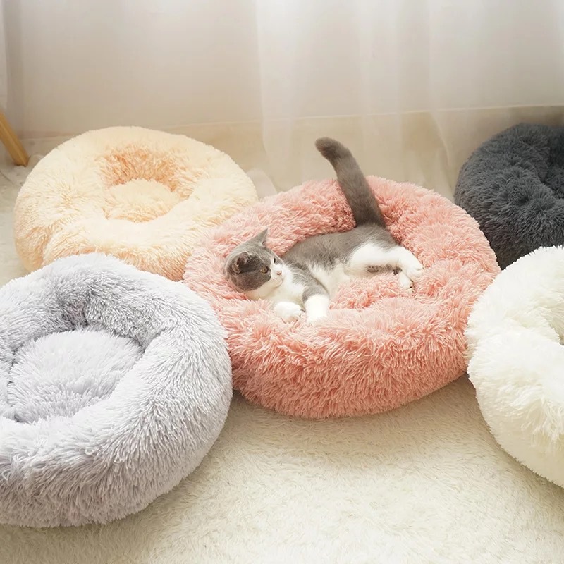Long Plush Super Soft Dog Bed