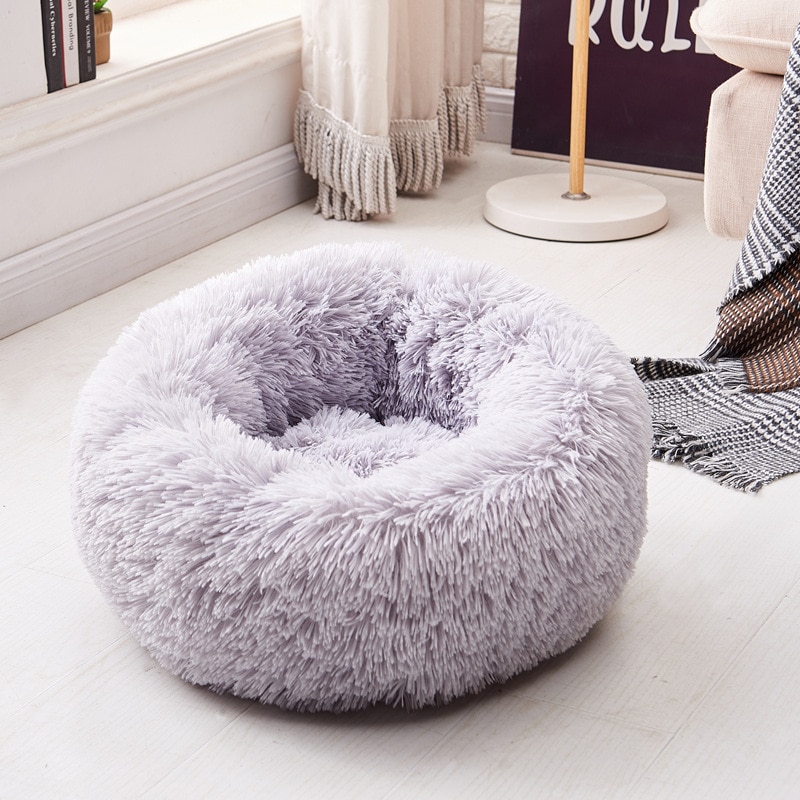 Long Plush Super Soft Dog Bed