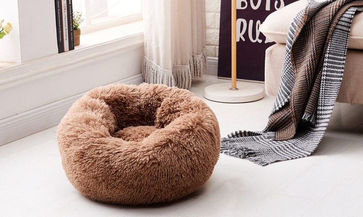 Long Plush Super Soft Dog Bed