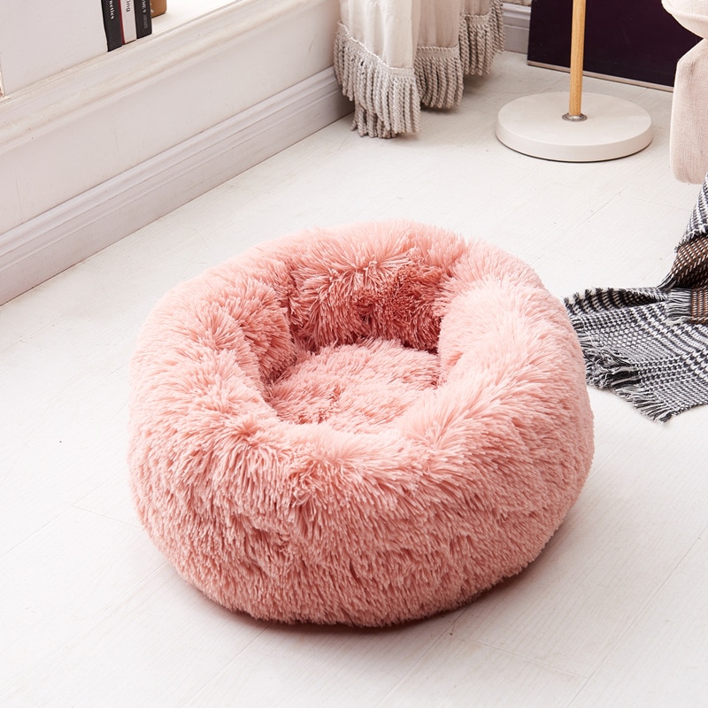 Long Plush Super Soft Dog Bed