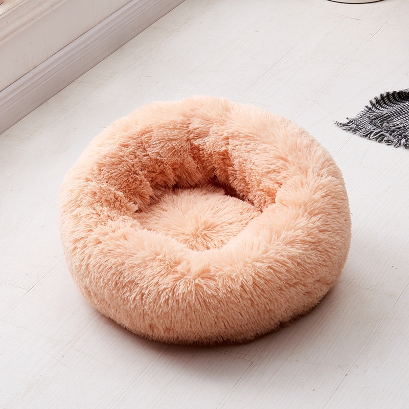 Long Plush Super Soft Dog Bed