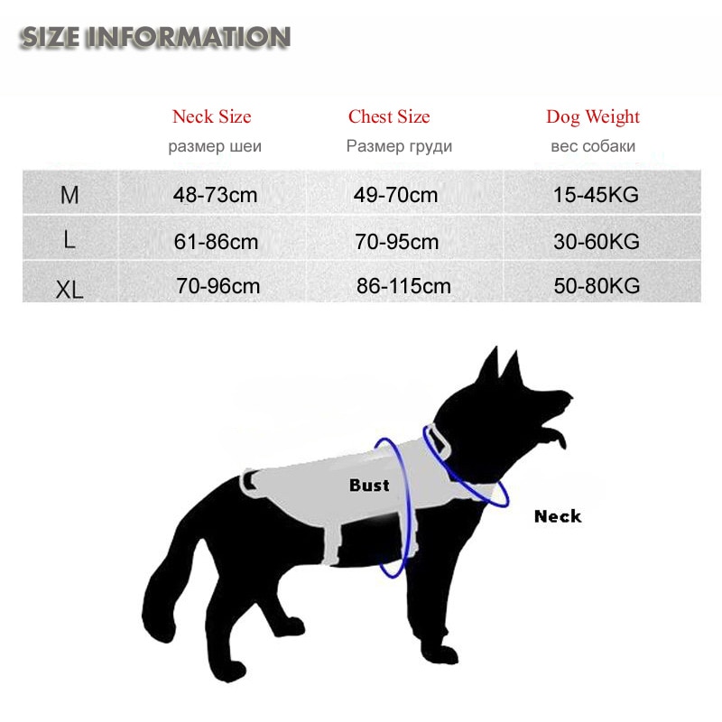 Tactical Dog Harness Set For Dogs
