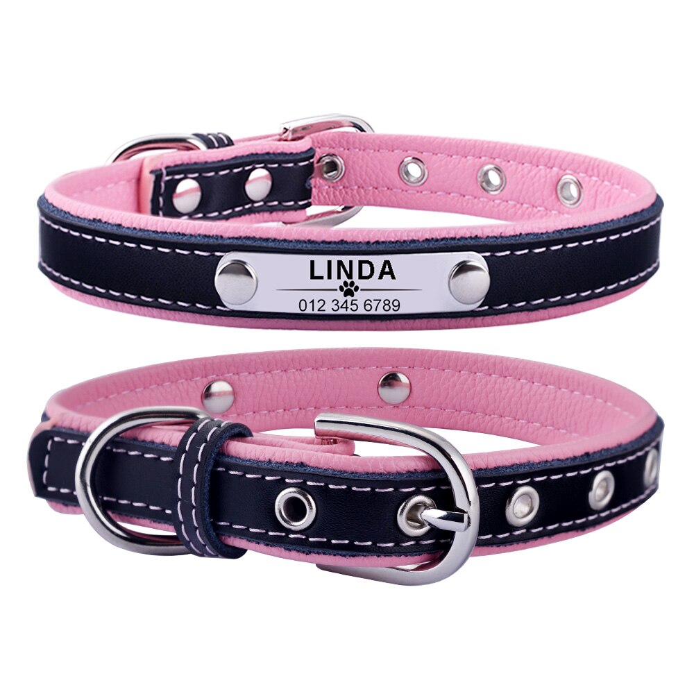 Adjustable Personalised Dog Collar