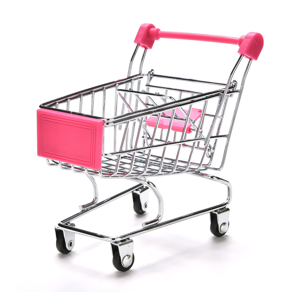 Colourful  Mini Supermarket Shopping Cart