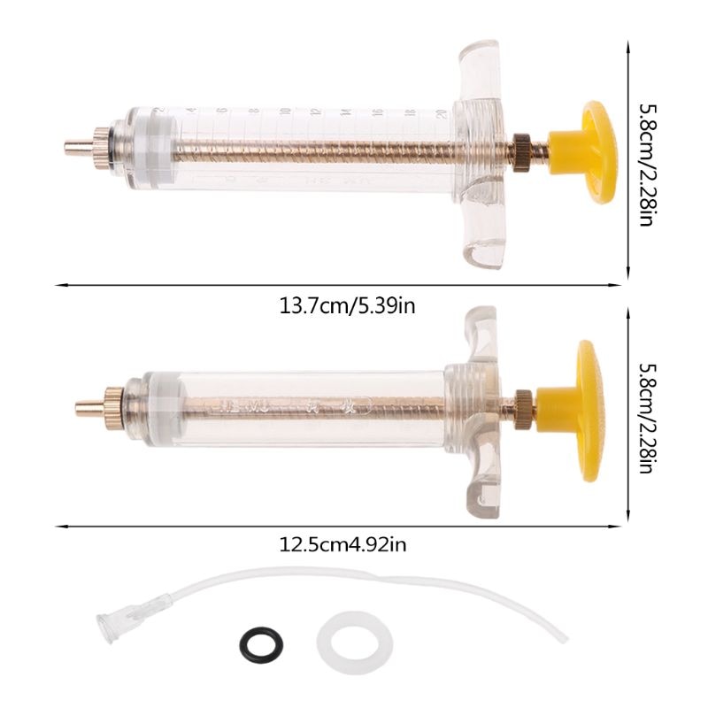 Parrot Chick Feeder Copper Head Syringe Hose