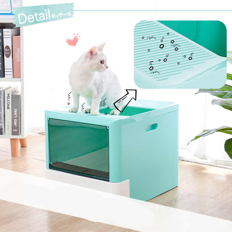 Litter Boxes for Large Cats Foldable Litter Box