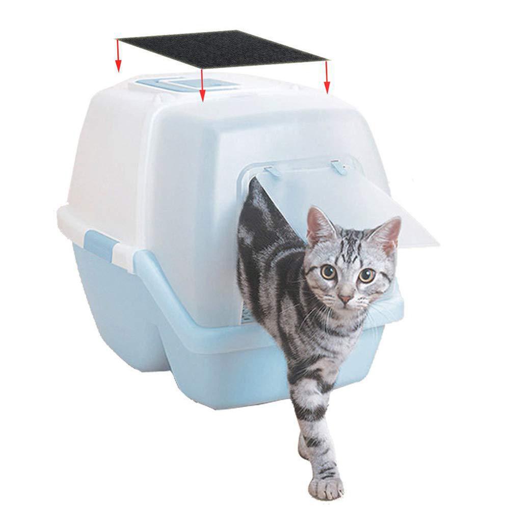 4/6pcs Activated Carbon Filter For Cat Litter Box