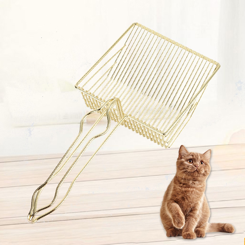 Multifunctional Metal Cat / Dog Litter Shovel