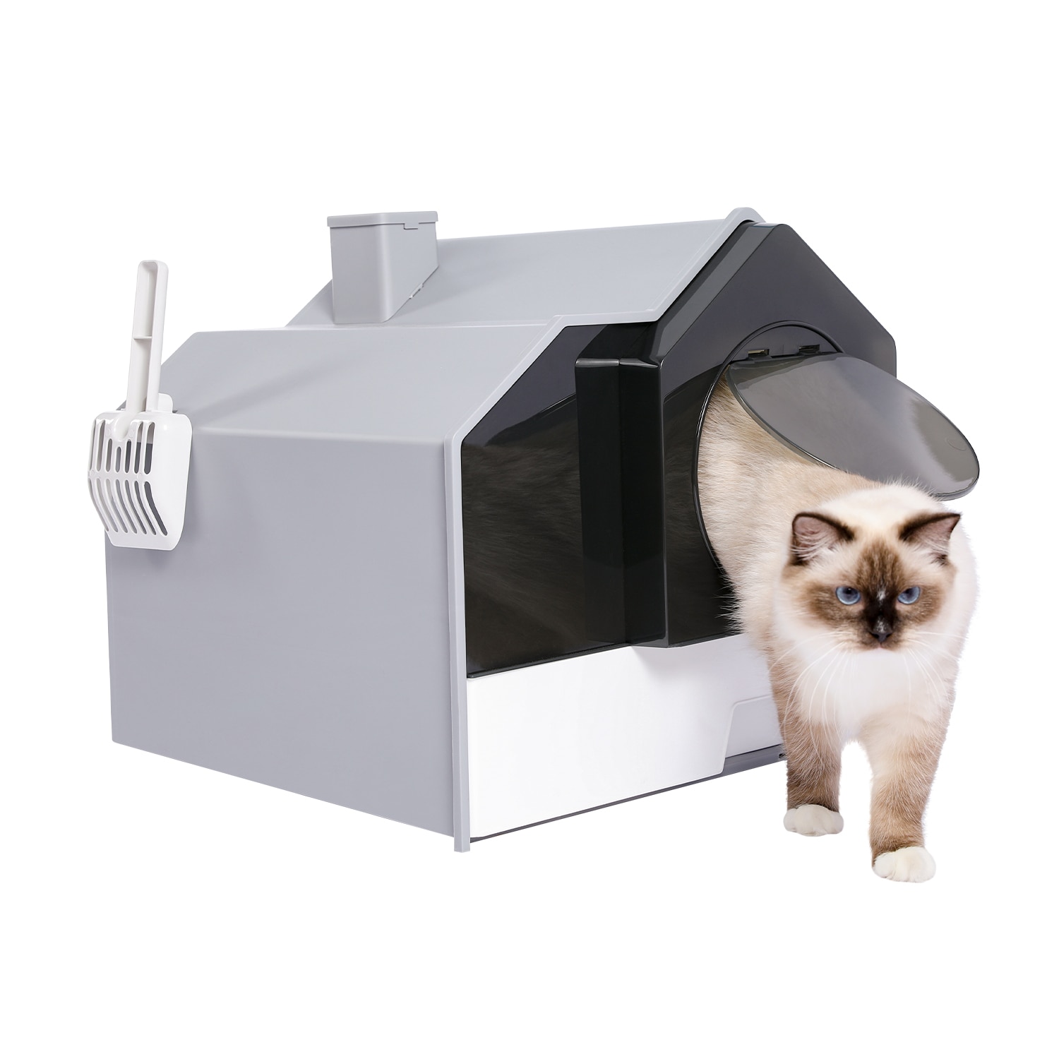 Litter Boxes for Large Cats Foldable Litter Box