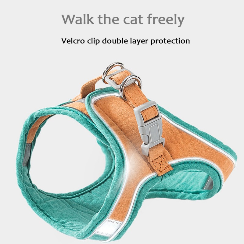 Leash Set With Vest for Cats and Small Dogs