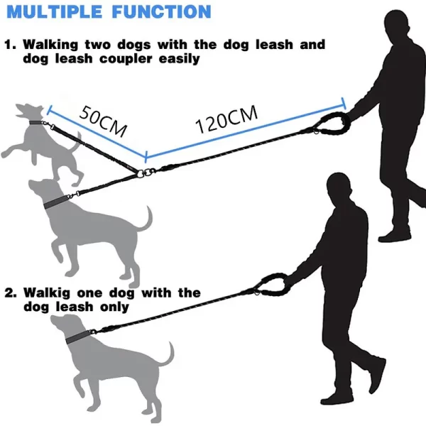 Twin Walking Dog Leash - Image 3