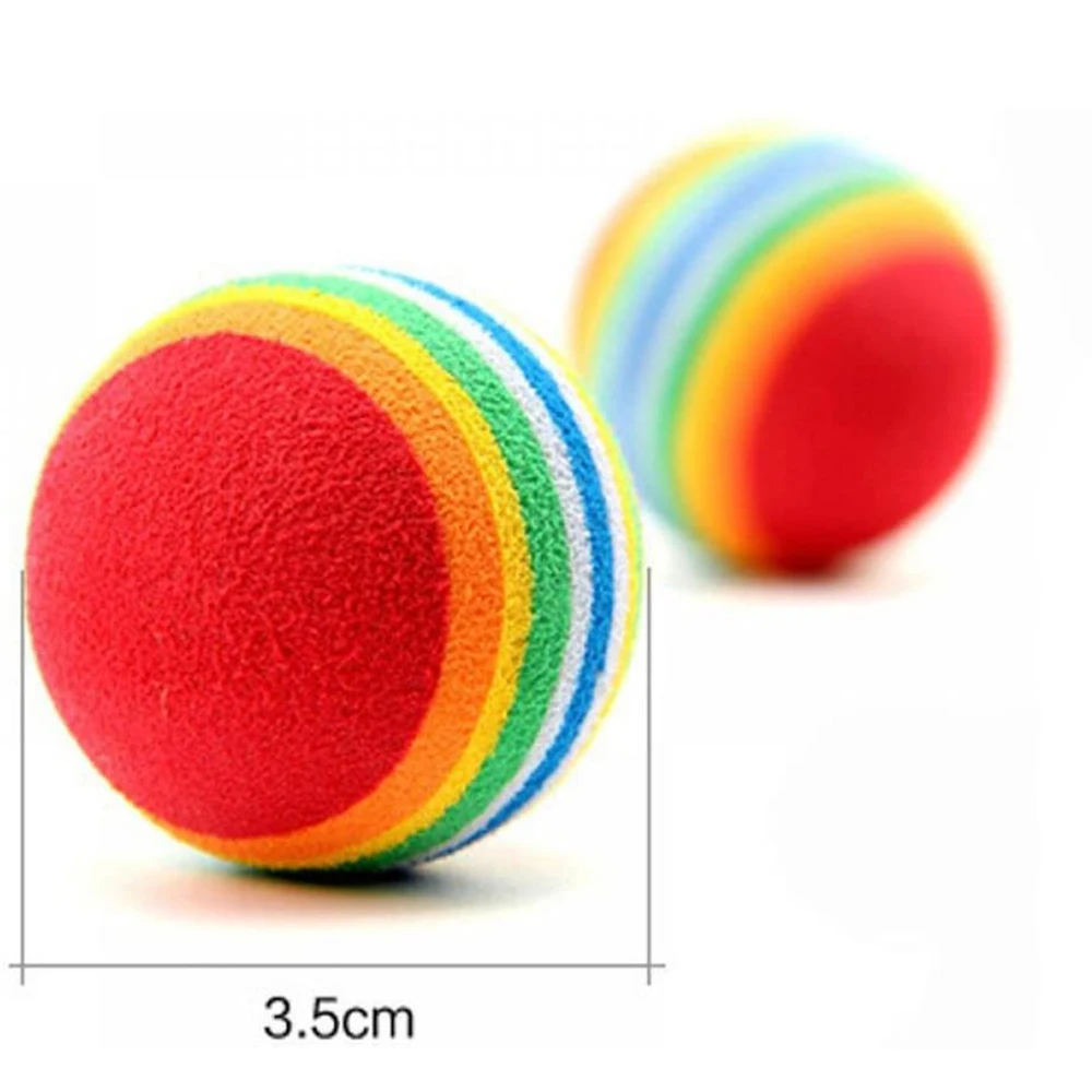10pcs Cat Interactive Soft Foam Balls
