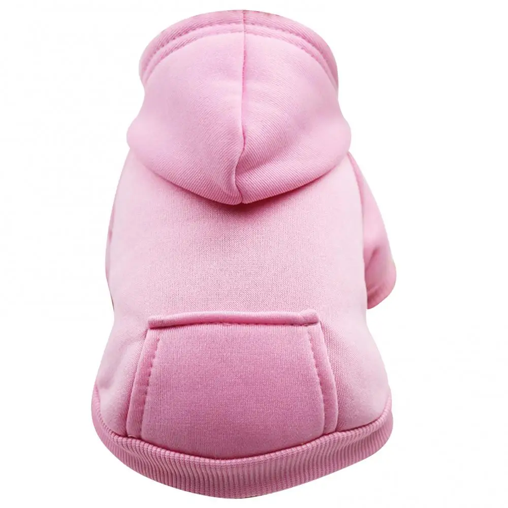 Hooded Sweatshirt with Two-legged Pocket for Cat or small Dog