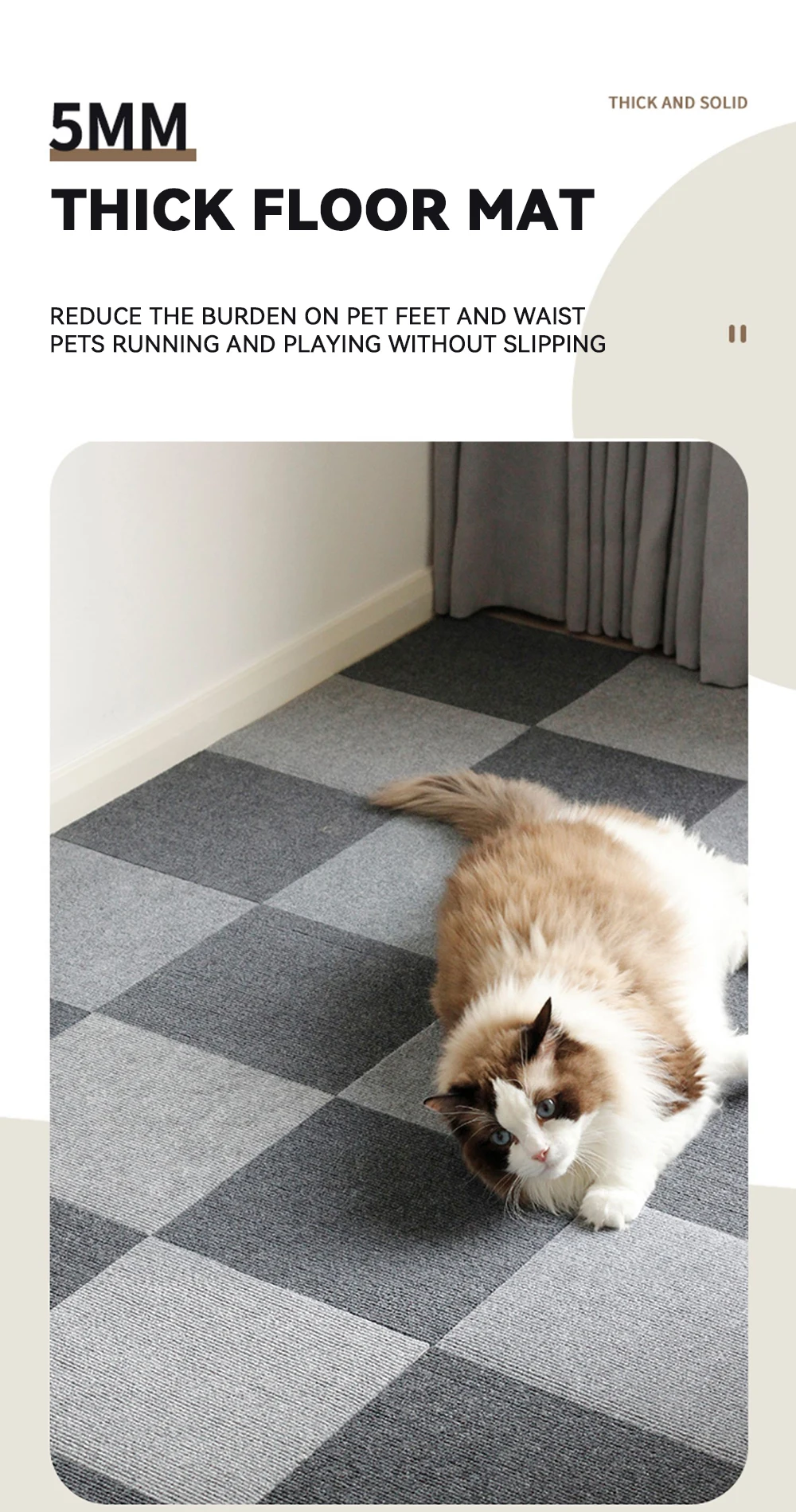 Self-Adhesive Cat Scratching Mat – Sofa Protector & Claw Sharpener for Cats