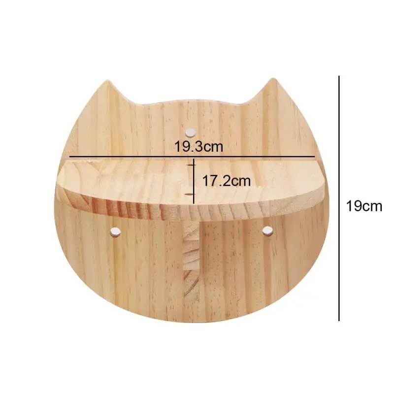 Wall-Mounted Cat Tree & Shelves – Wooden Cat Climbing System with Scratching Posts & Hammock