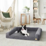 Orthopedic Dog Bed – Extra Large Memory Foam Sofa Bed with Removable Washable Cover