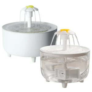 Automatic Cat Water Fountain 1.2L: Quiet Filtered Drinking Dispenser for Cats and Small Dogs